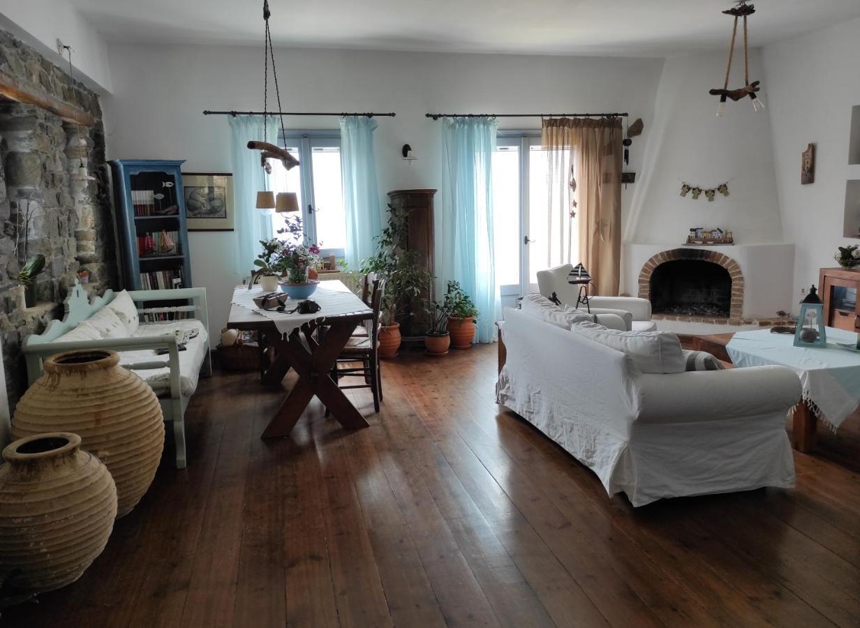 C & C _ Cycladic House With Endless Sea View Villa Ermoupoli Ngoại thất bức ảnh