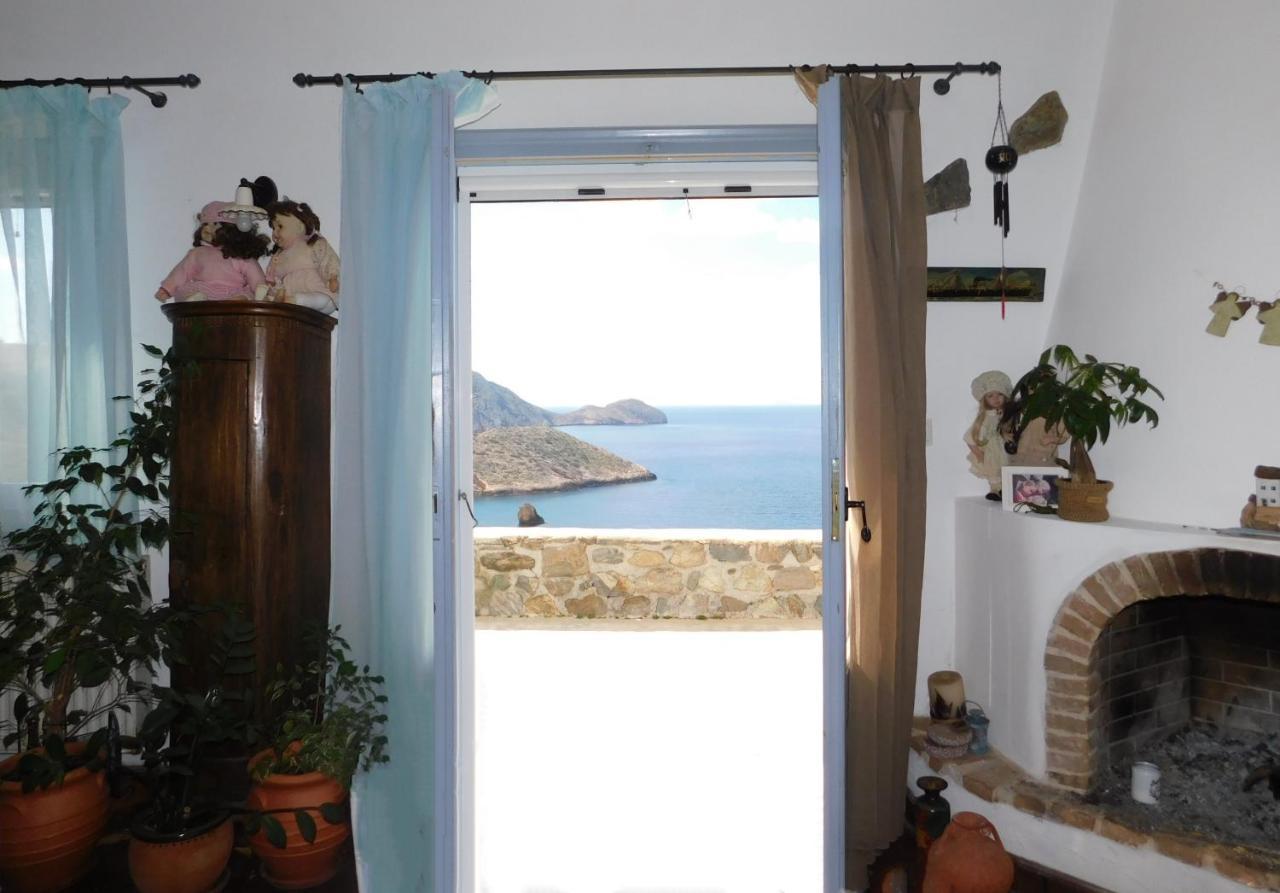 C & C _ Cycladic House With Endless Sea View Villa Ermoupoli Ngoại thất bức ảnh