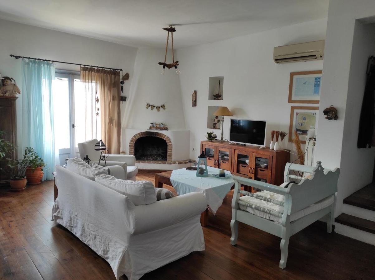C & C _ Cycladic House With Endless Sea View Villa Ermoupoli Ngoại thất bức ảnh